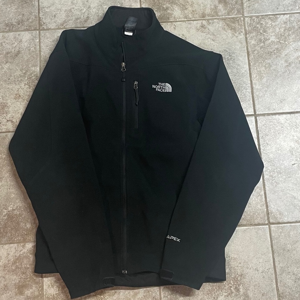 Men's Black North Face Apex Jacket size Large